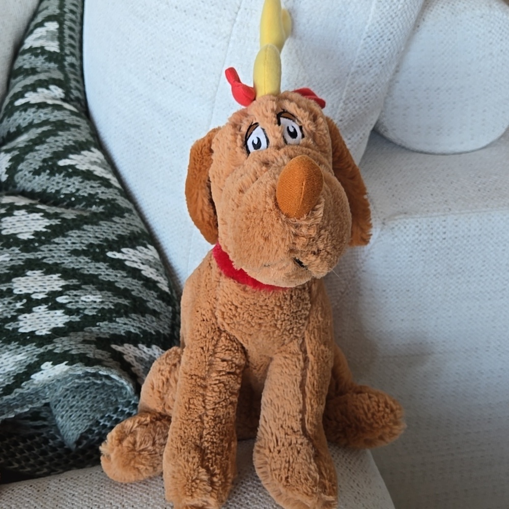 Kohl's Cares 2010 The Grinch Dog Max Plush Dr Suess Stuffed Animal Soft Holiday